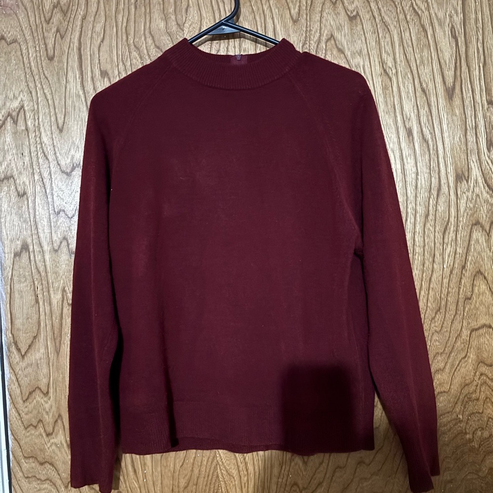 Designers Originals Deep Red Knit Top